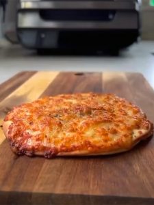 pizza en freidora sin aceite